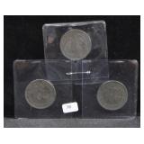 3 GREAT BRITAIN, ONE PENNY, 1881, 1882, 1883