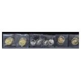 2009 PROOF COINS 8-$1.00, 8 - 5 CENT