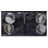 2010 PROOF COINS 8-$1.00, 8 -5 CENT, 8-PENNY