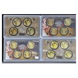 SET UNITED STATE PRESIDENTIAL DOLLARS PROOF (4X)