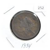 1934 LARGE CENT