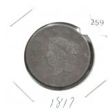 1817 LARGE CENT
