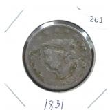1831 LARGE CENT