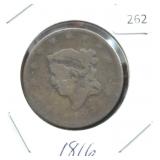 1816 LARGE CENT