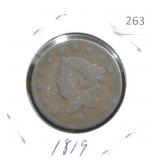 1819 LARGE CENT