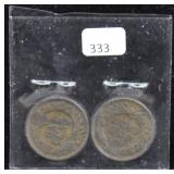 2 INDIAN HEAD CENT - 1902, 1903