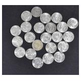 23 UNC KENNEDY HALF DOLLARS 26.1965 - 1 - 1964