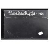 1974 PROOF SET BLACK BOX