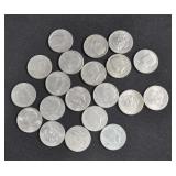 20 KENEDY HALF DOLLARS 1970