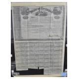 1862 STATE OF GEORGIA FIVE HUNDRED DOLLAR BOND -