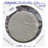 WANDA MINING CO., ETHEL, W. VA - ONE DOLLAR