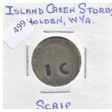 ISLAND CREEK STORES, HOLDEN W. VA