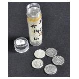 50 1962 P UNC 90% Silver DIMES