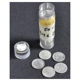 50 1946 D 90% Silver DIMES