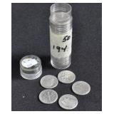 50 1948 D 90% Silver DIMES