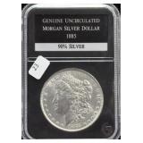 1885 MORGAN DOLLAR CHOICE BU