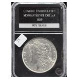 1889 MORGAN DOLLAR CHOICE BU