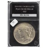 1925 PEACE DOLLAR CHOICE BU