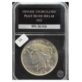 1923 PEACE DOLLAR CHOICE BU