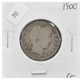1900 BARBER QUARTER G