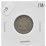 1865 3 CENT PIECE VG