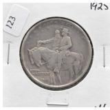 1925 STONE MOUNTAIN HALF DOLLAR VG