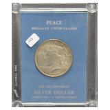 1924PEACE DOLLAR CHOICE BU