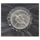 1982 D WASHINGTON HALF DOLLAR W BOX PAPERS