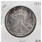 1990 SILVER EAGLE GEM