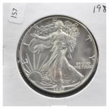 1987 SILVER EAGLE GEM