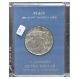 1922 PEACE DOLLAR CHOICE BU