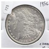 1896 MORGAN DOLLAR CHOICE BU