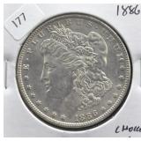1886 MORGAN DOLLAR CHOICE BU