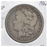 1882 MORGAN DOLLAR VG