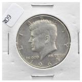 1964 KENNEDY HALF DOLLAR BU