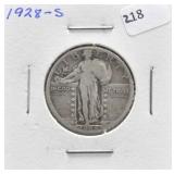 1928 STANDING QUARTER VG
