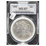 1888 MORGAN DOLLAR CHOICE BU
