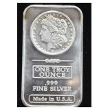 1 OZ .999 SILVER BAR
