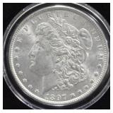 1897 MORGAN DOLLAR CHOICE BU