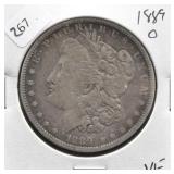 1889 O MORGAN DOLLAR VF
