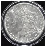 1882 S MORGAN DOLLAR CHOICE BU