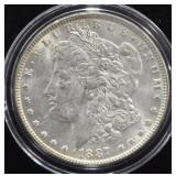 1887 MORGAN DOLLAR CHOICE BU