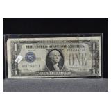 1934 FUNNY BACK SILVER CERTIFICATE VF