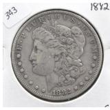 1882 MORGAN DOLLAR VF