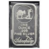 1 OZ .999 SILVER BAR