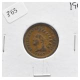 1907 INDIAN HEAD CENT AU