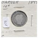 1899 BARBER DIME G