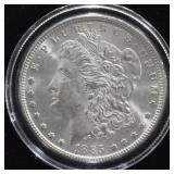 1885 MORGAN DOLLAR CHOICE BU