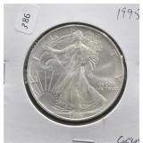 1995 SILVER EAGLE GEM