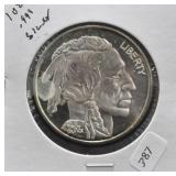 1 OZ .999 SILVER ROUND